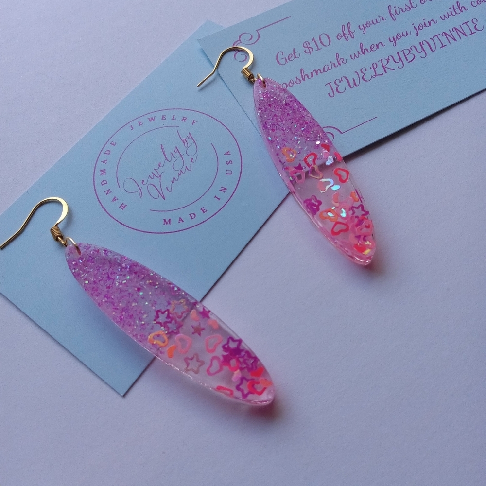 Hand Crafted Barbie's Dreams Collection Earrings - Picture 2 of 6